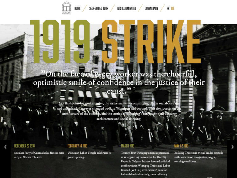 1919 Strike website